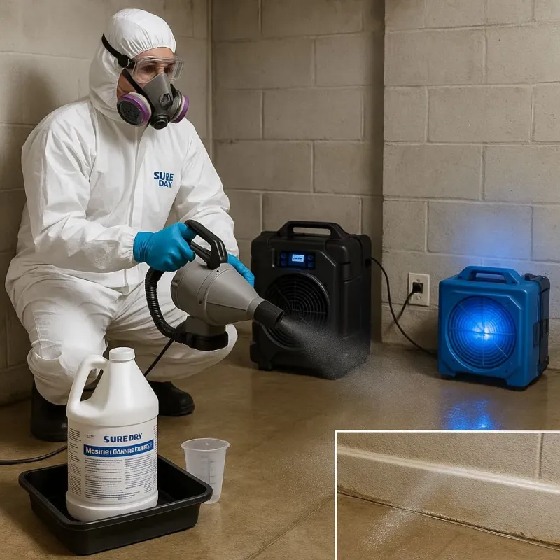 Sanitization and Odor Removal process in Glenwood, IA