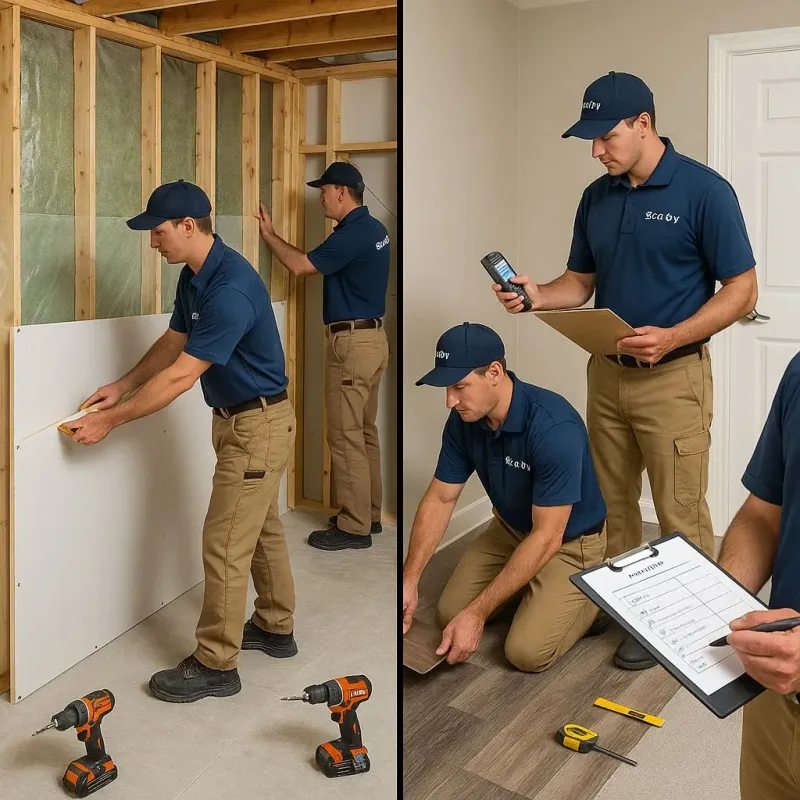 Repairs and Reconstruction process in Glenwood, IA